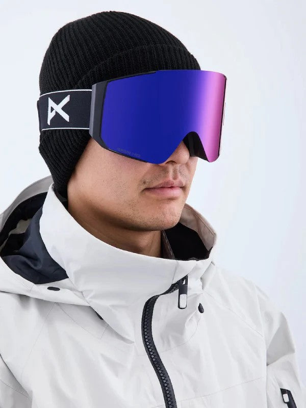 23/24モデル Sync Low Bridge Fit Goggles+Bonus Lens #Black/Perceive