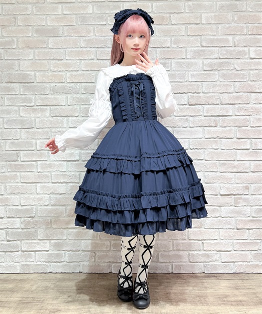 レースアップフリルジャンスカ | axes femme online shop