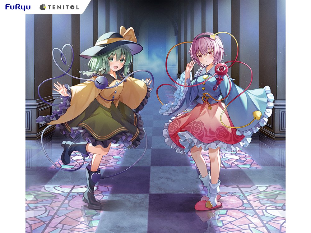新品】東方Project TENITOL 古明地さとり＆古明地こいし / フリュー