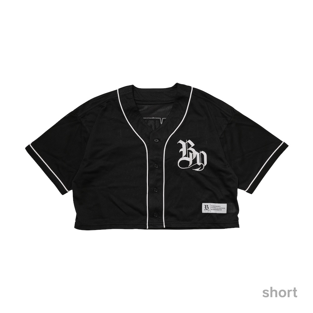 ベースボールシャツ＜25 SUMMER＞ BLACK（Short） | BABYMONSTER