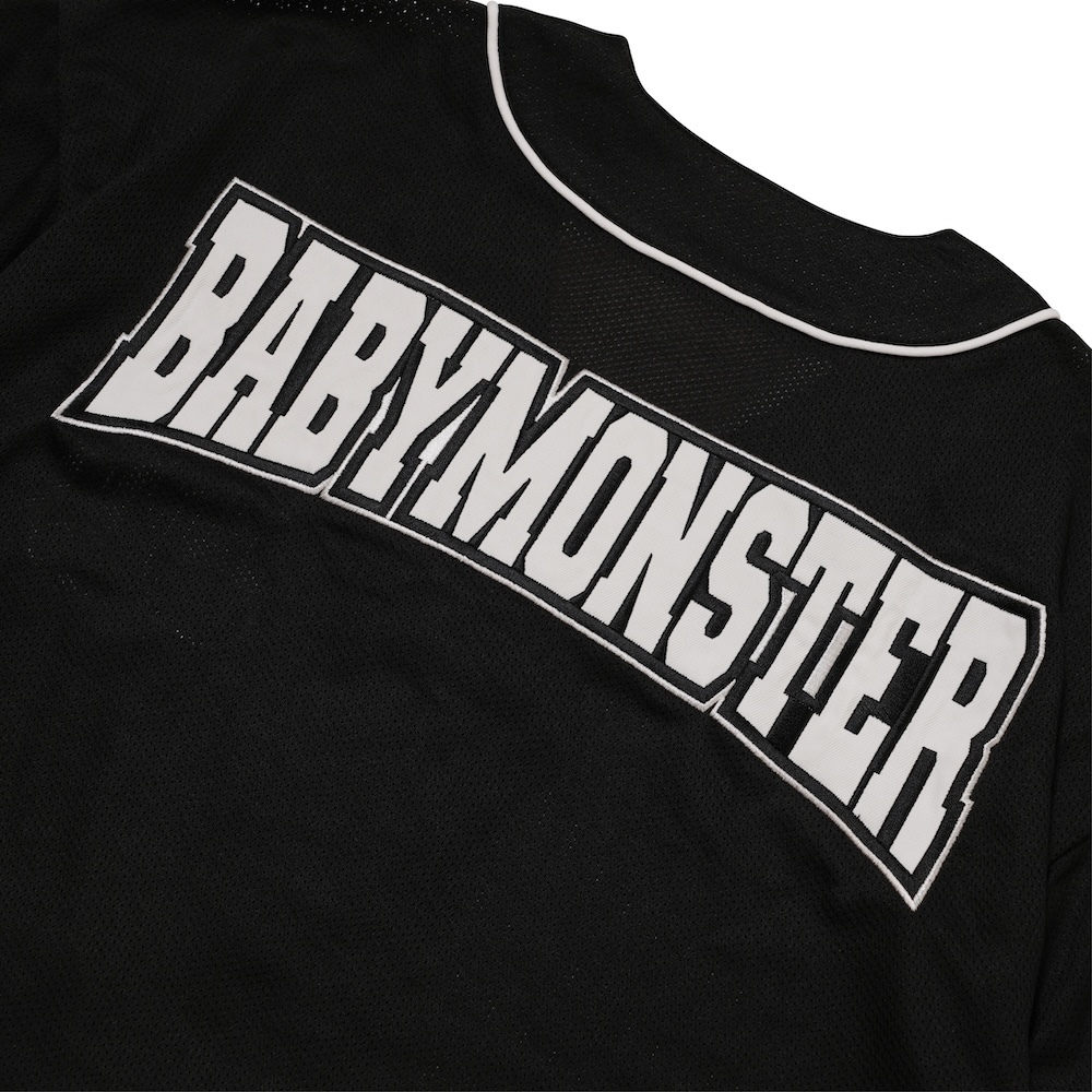 ベースボールシャツ＜25 SUMMER＞ BLACK（M～XL） | BABYMONSTER