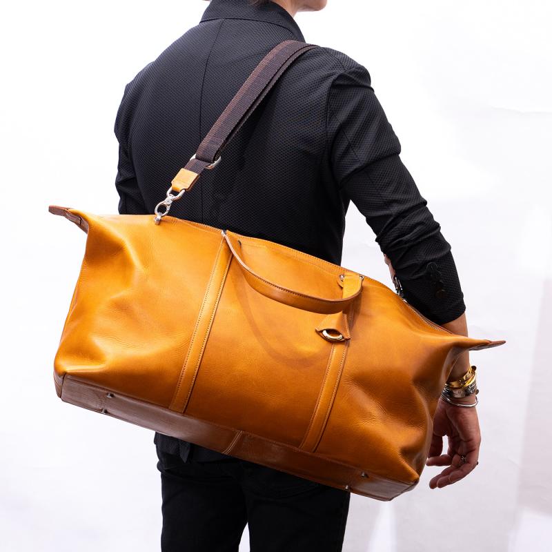 aniary|アニアリ】ボストンバッグ Ideal Leather 30-06000 Black