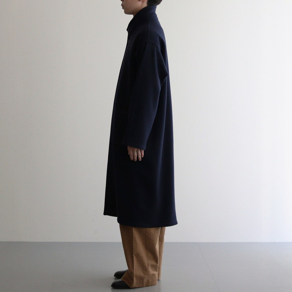 STAND COLLAR COAT #navy [54553] – ciacura