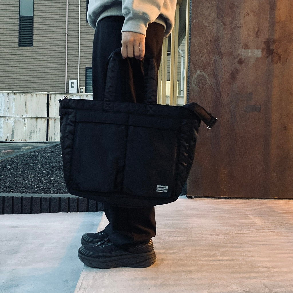 SPEAK EASY | 12 inch RECORD BAG #BLACK [25FW-WMA-BG01]_WACKO MARIA