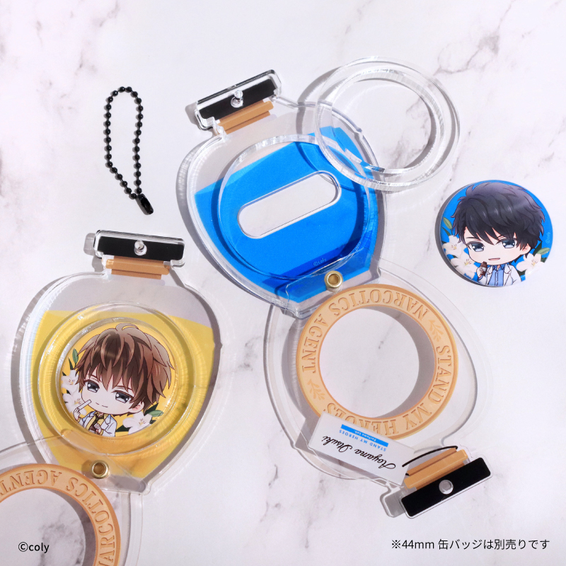 スタンドマイヒーローズ×fanfancy+ 缶バッジアクリルフレーム 可愛