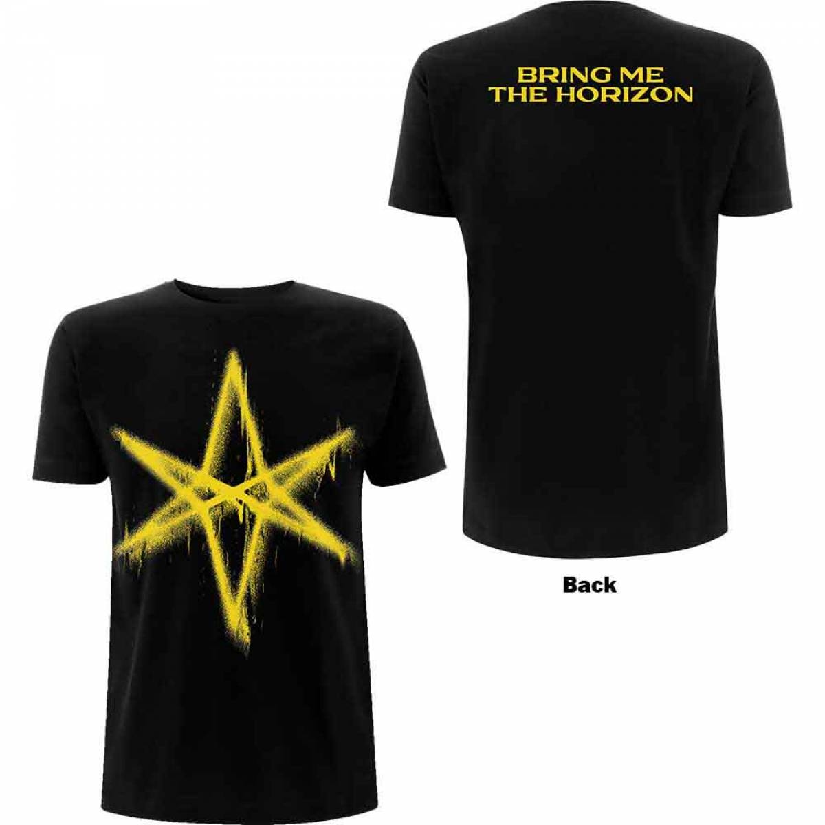 予約商品】BRING ME THE HORIZON ユニセックスTシャツ: Spray Hex