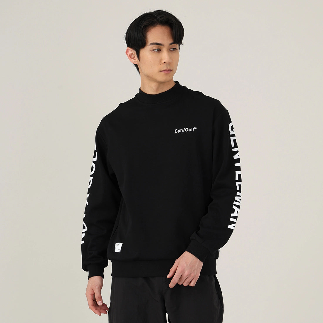 キャプテンズヘルム ゴルフ】Cph/Golf LOGO LS MOCK NECK TEE – GQ SHOP