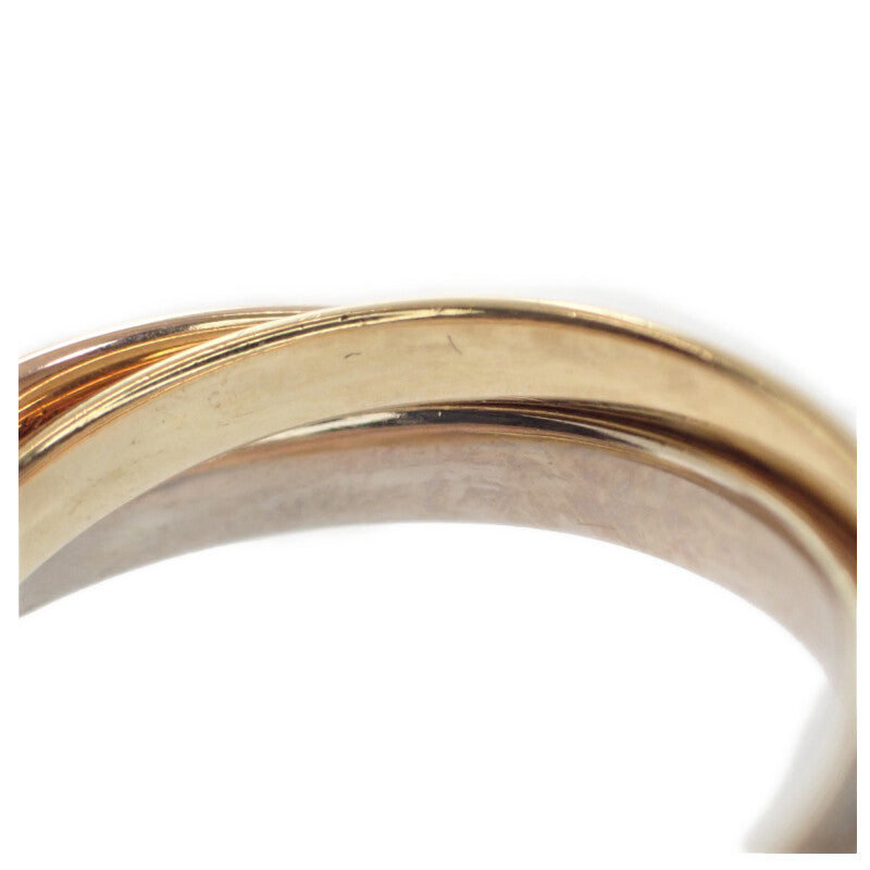 カルティエ CARTIER トリニティリング SM 8号 48 B4235148 リング K18
