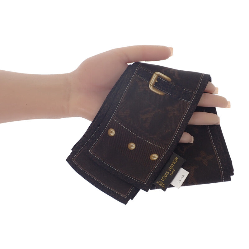 ルイヴィトン LOUIS VUITTON バンドー・ニューデニム M72396 スカーフ