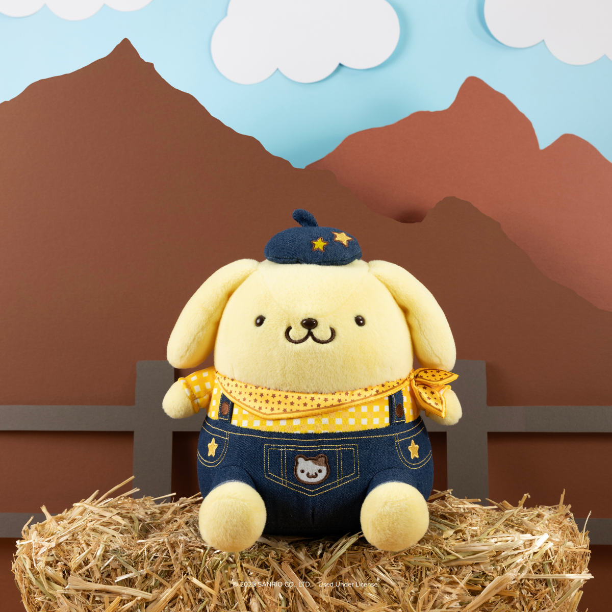 Hello Kitty and Friends Ultra-Premier 12” Pompompurin Plush | Jazwares