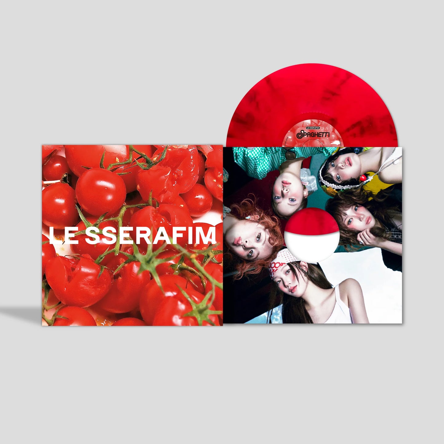 LE SSERAFIM - SPAGHETTI (1ST SINGLE ALBUM) [LP] – Kpop Nara
