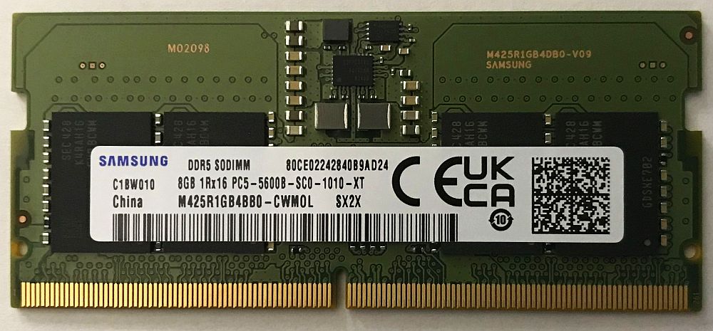 楽天市場】8gb ddr5 4800 ノート メモリ サムスン SAMSUNG PC5 38400