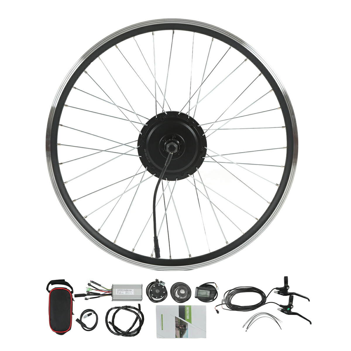 楽天市場】電動自転車変換キット 36V 500W 電動自転車ホイールキット