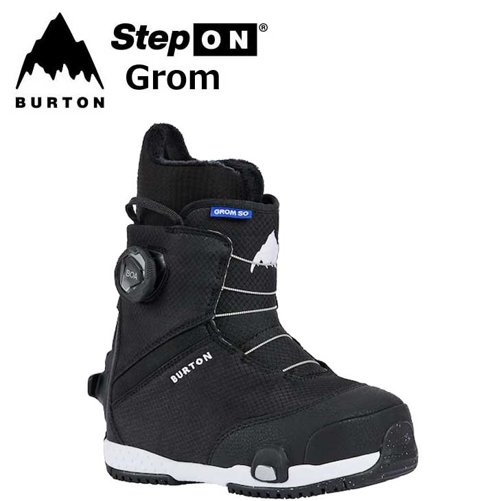 楽天市場】バートン ステップオン ブーツ キッズ 25-26 Burton グロム