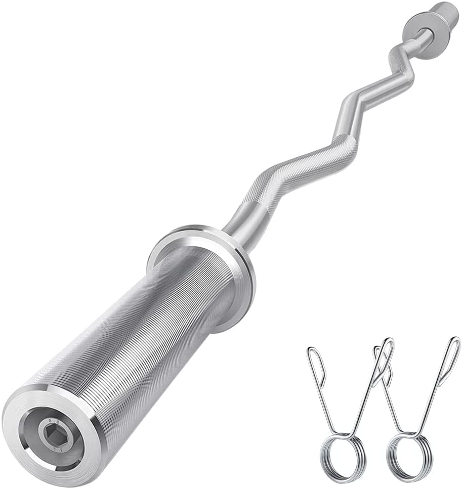 楽天市場】BULL アームカールシャフト 10kg 120cm グリップ径28mm EZ