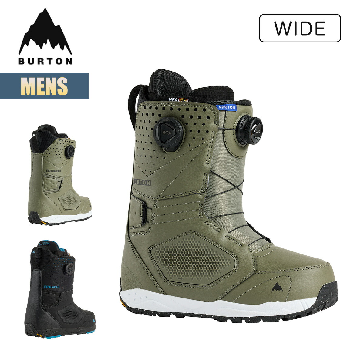 IMPRINT 3 スノーボードブーツ 黒/緑 バートン BURTON バートン MINI
