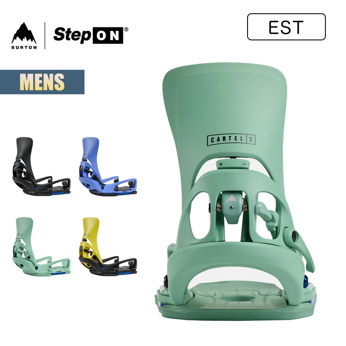 楽天市場】バートン ステップオン ビンディング キッズ 25-26 Burton
