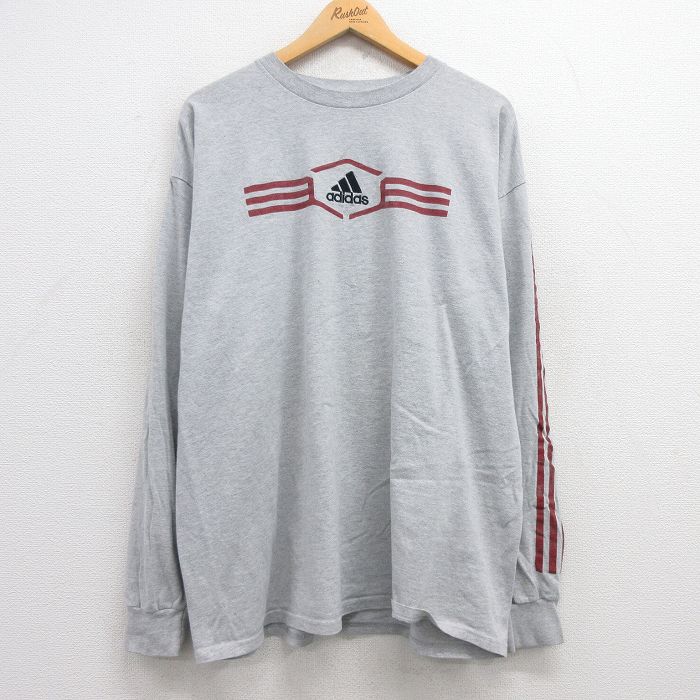 楽天市場】90s □ アディダス トレフォイル 両面 プリント 長袖 T