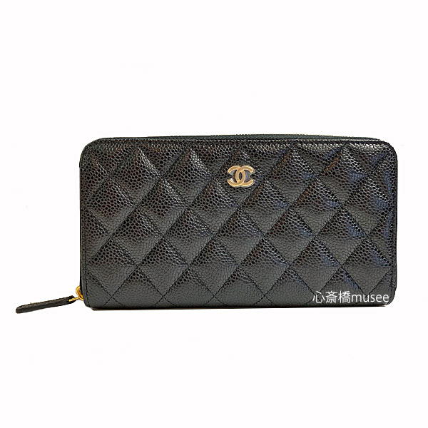 楽天市場】≪新品≫CHANEL シャネル マトラッセ ジップ ウォレット 長
