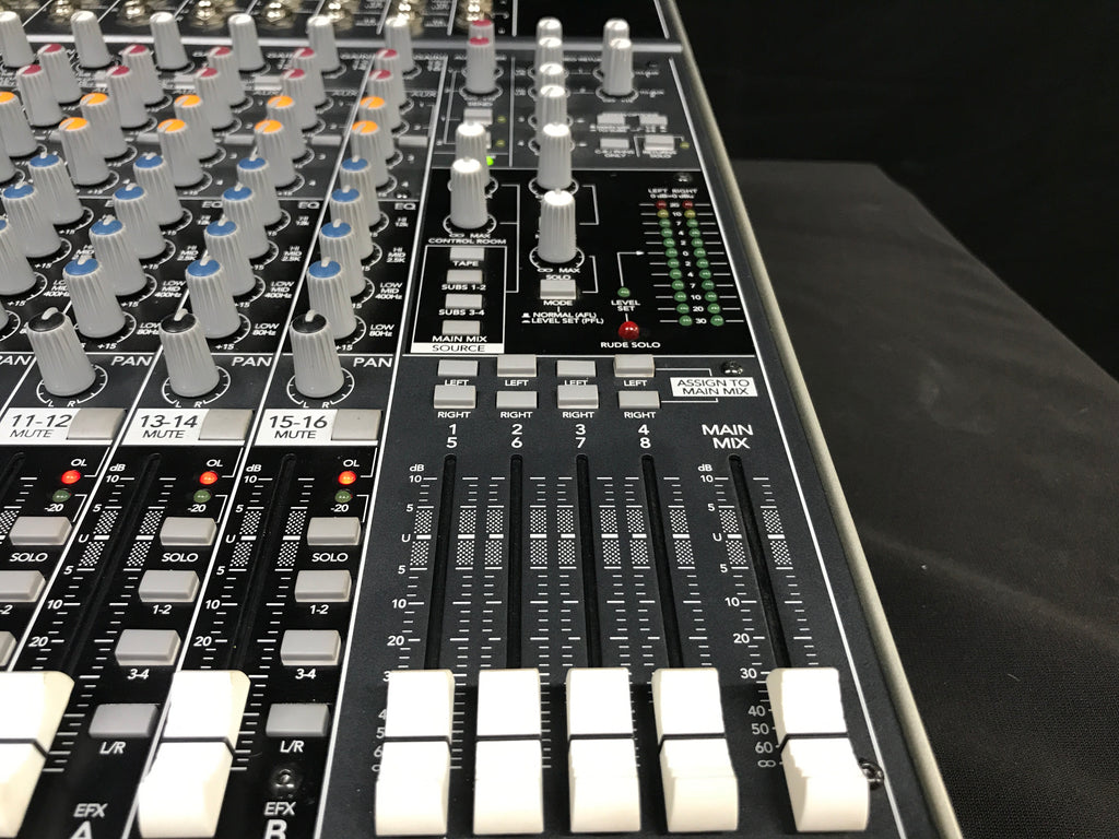 Used Mackie 1642-VLZ3 Mixing Consoles – Sound Art Used Gear