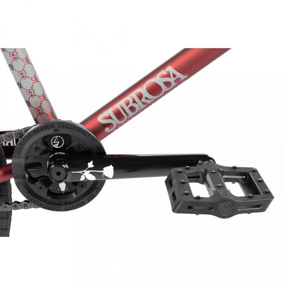 Subrosa 2021 NOVUS RAY Signature Matte Translucent Red | TBB-BIKE