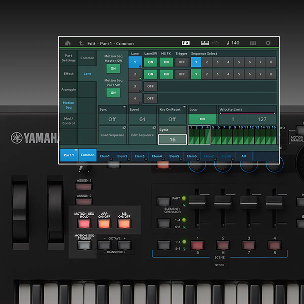 MODX8+ 88-Key Synthesizer - Yamaha USA