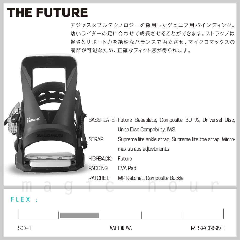 SALOMON(サロモン) スノーボード ビンディング 子供 ジュニア 24-25