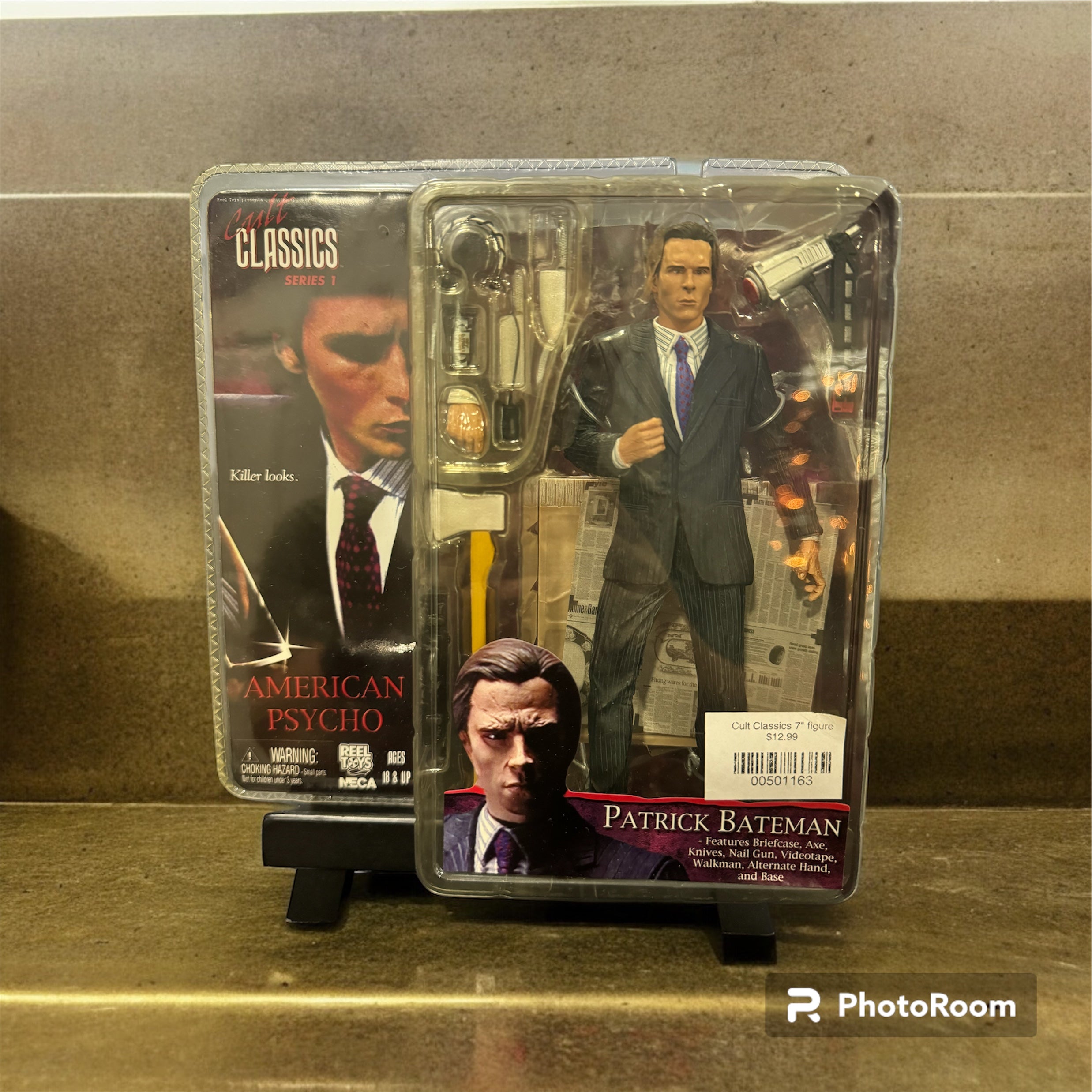 NECA Cult Classic Series 1: Patrick Bateman American Psycho Action