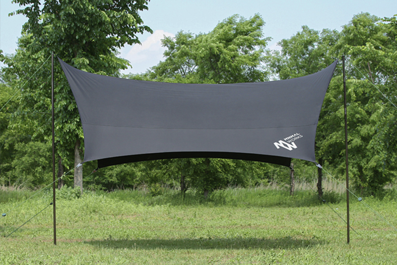 Minimal Works｜Blue Hole Hexa Tarp｜藍洞六角形天幕