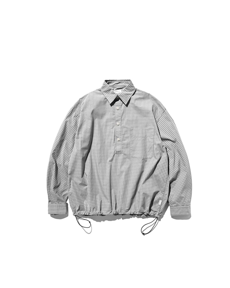 CLESSTE｜MINI PLAID L/S PULLOVER SHIRT 