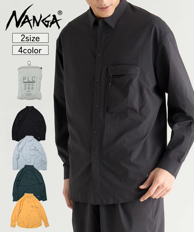 NANGA（ナンガ） PLC EXCURSION SHIRT 長袖シャツ メンズ レディース