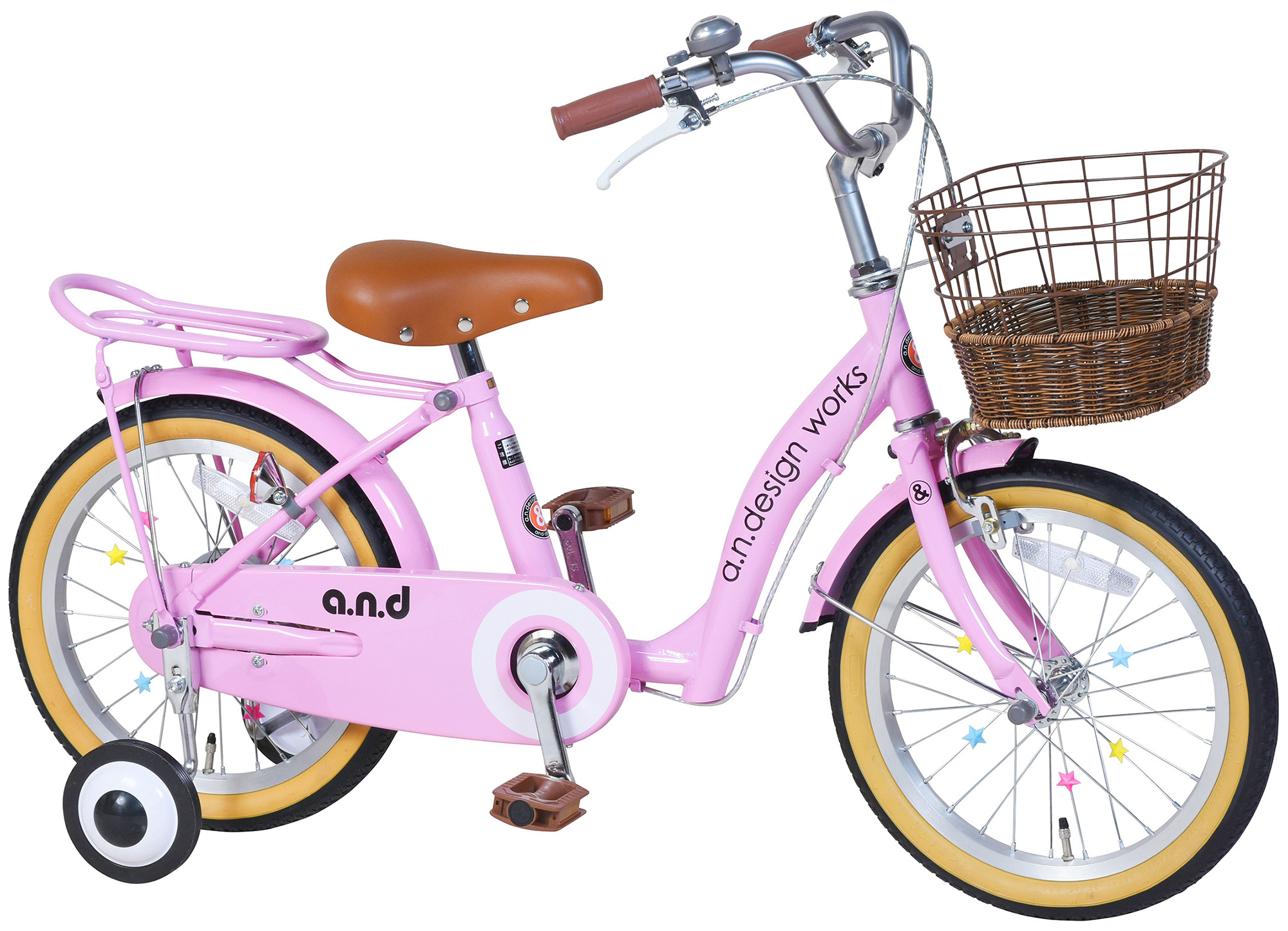 a.n.design-works 自転車 子供 16インチ 女 男 おしゃれ キッズ 身長