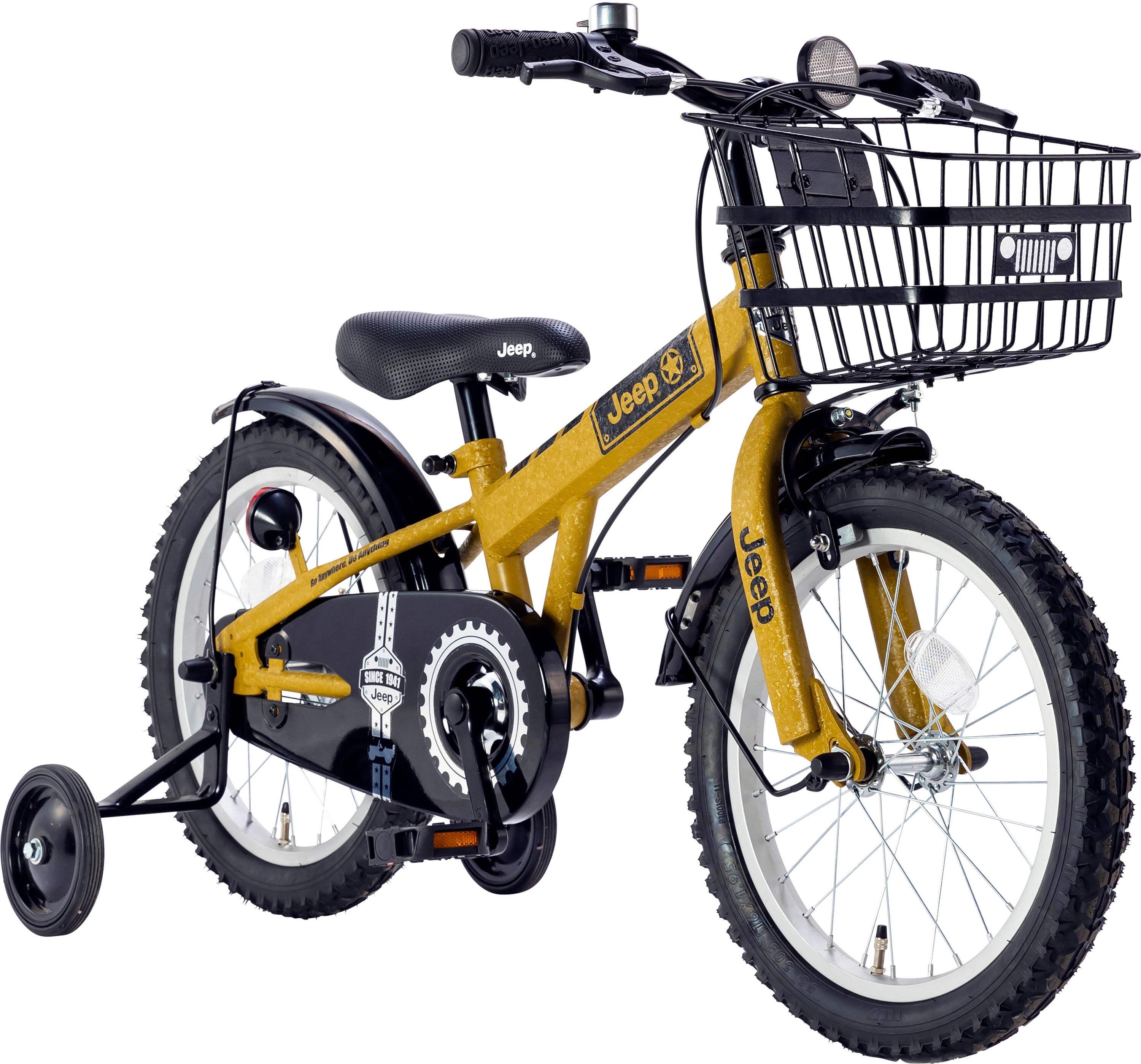 Jeep（ジープ） 本州 送料無料 18インチ 補助輪 カゴ 子ども キッズ