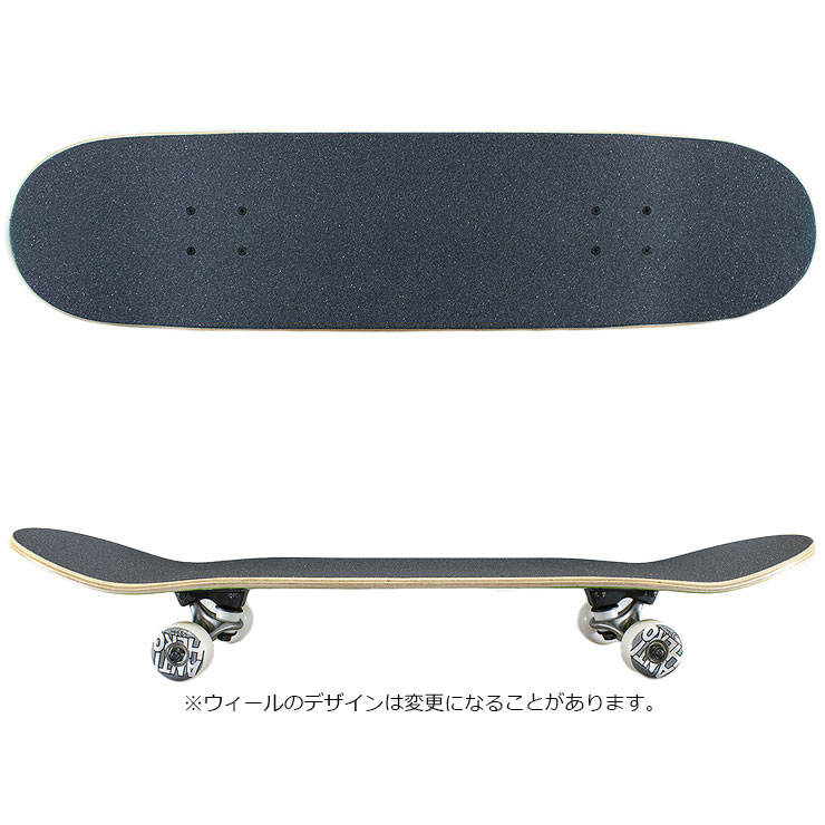 ANTIHERO（アンタイヒーロー） スケートボード コンプリート 8.0インチ
