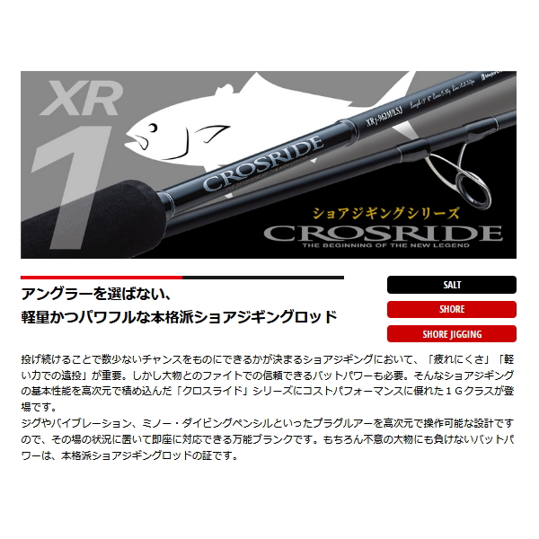 Major Craft（メジャークラフト） （23年10月新商品） クロスライド 1G