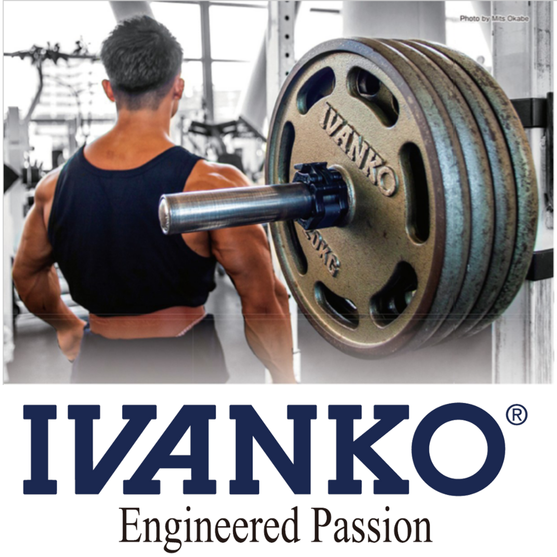 日本総代理店 Φ50mm 20kg バーベルプレート IVANKO イヴァンコ