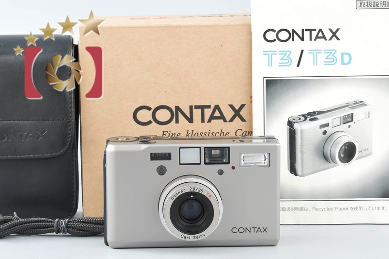 中古】CONTAX コンタックス T3 シングルティース コンパクトフィルム