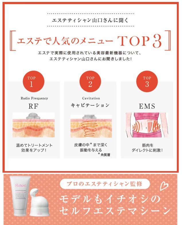 ボニックプロ + ボニックジェルプレミアムリフト セット BONIC Pro