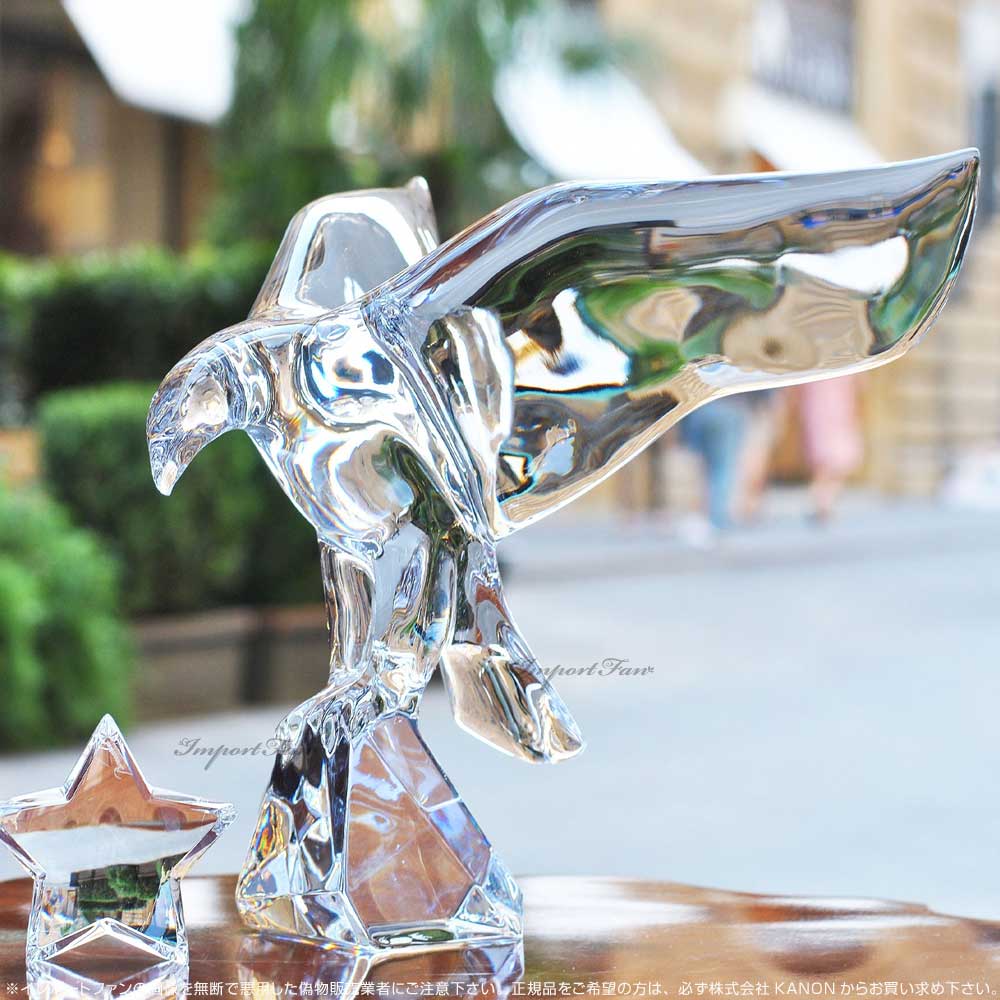 バカラ（Baccarat） クリスタル イーグル ワシ 鷲 鳥 クリア 2605313