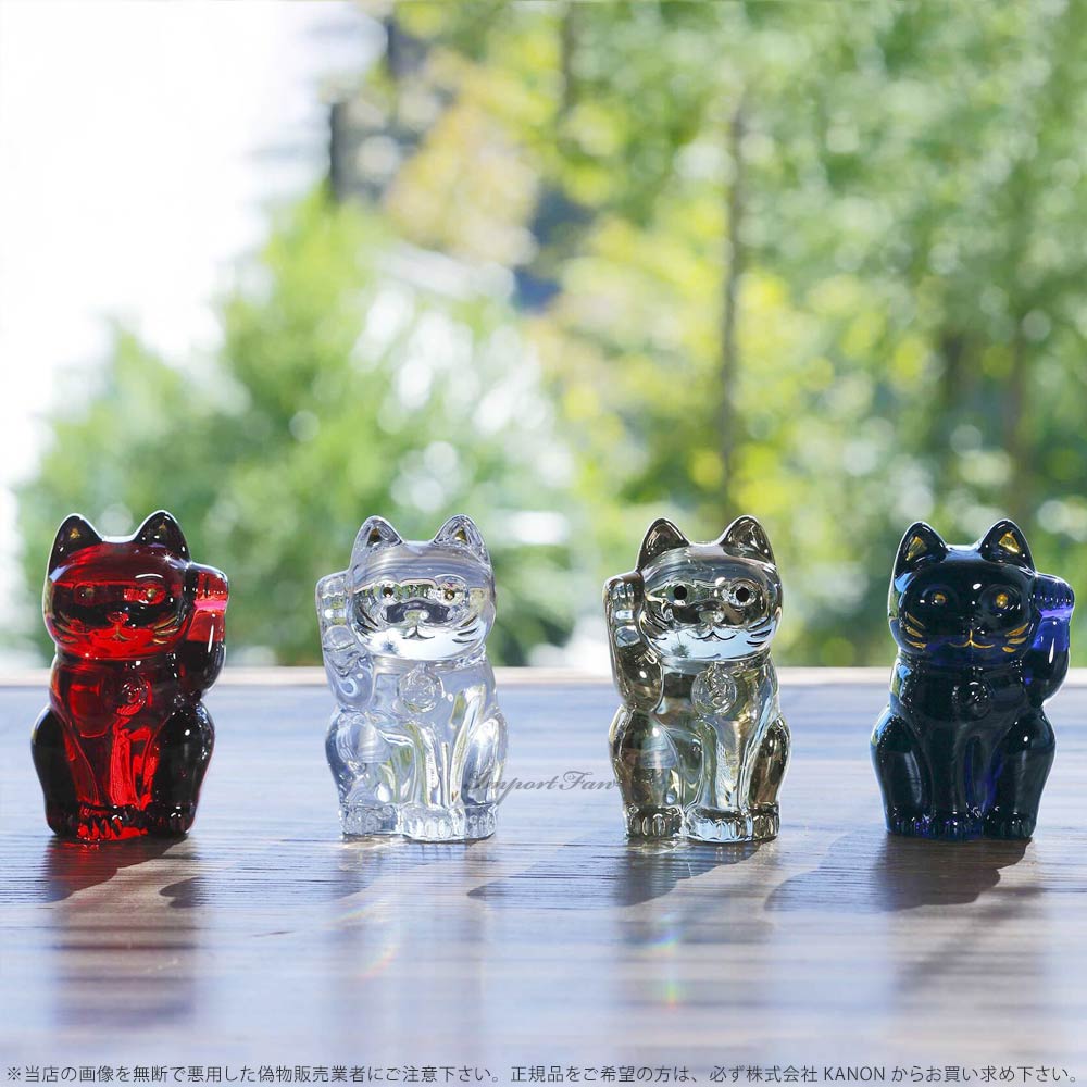 バカラ（Baccarat） クリスタル 招き猫 Sサイズ ラッキー キャット