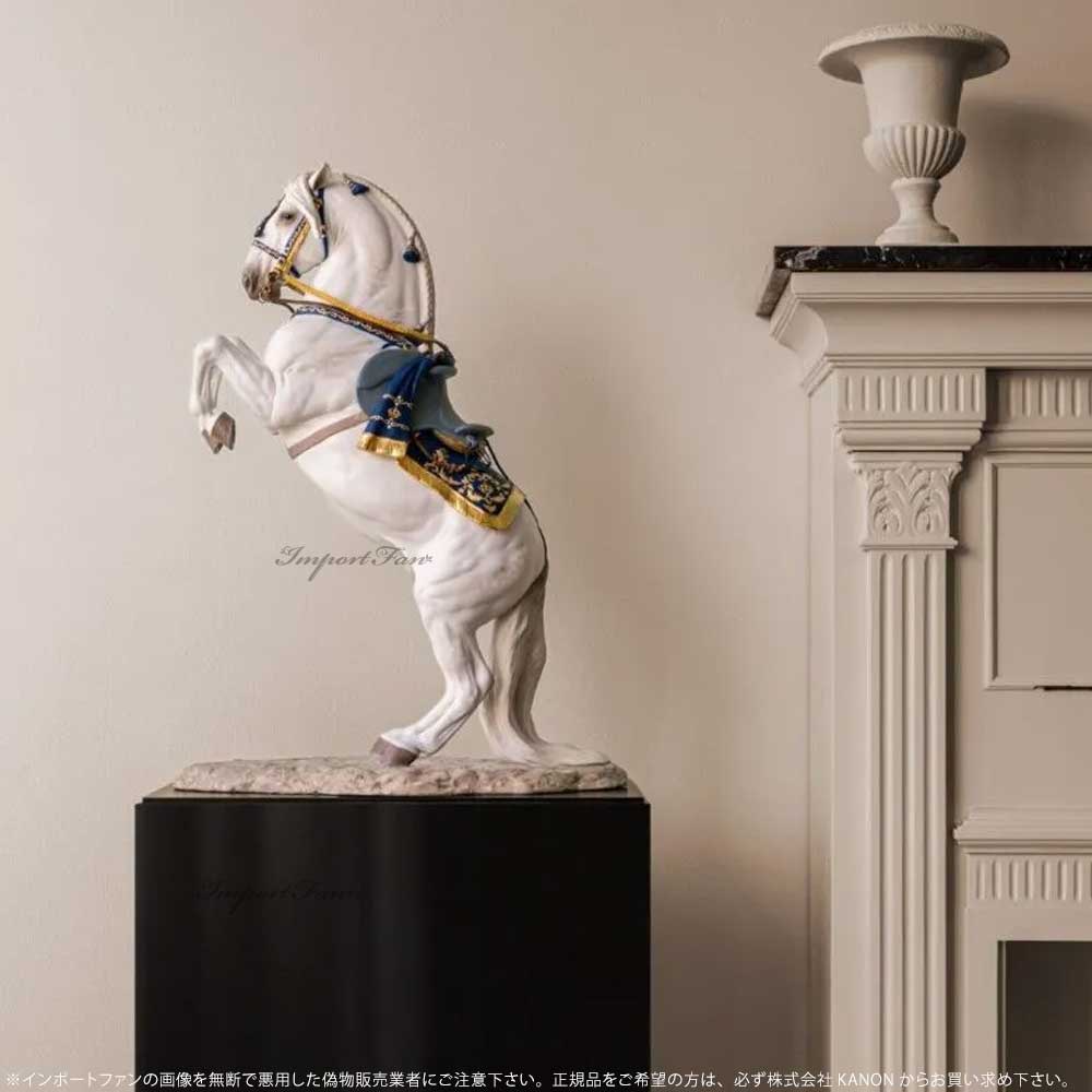 LLADRO（リヤドロ） スペイン純血種 オートエコール 馬 置物 01002031