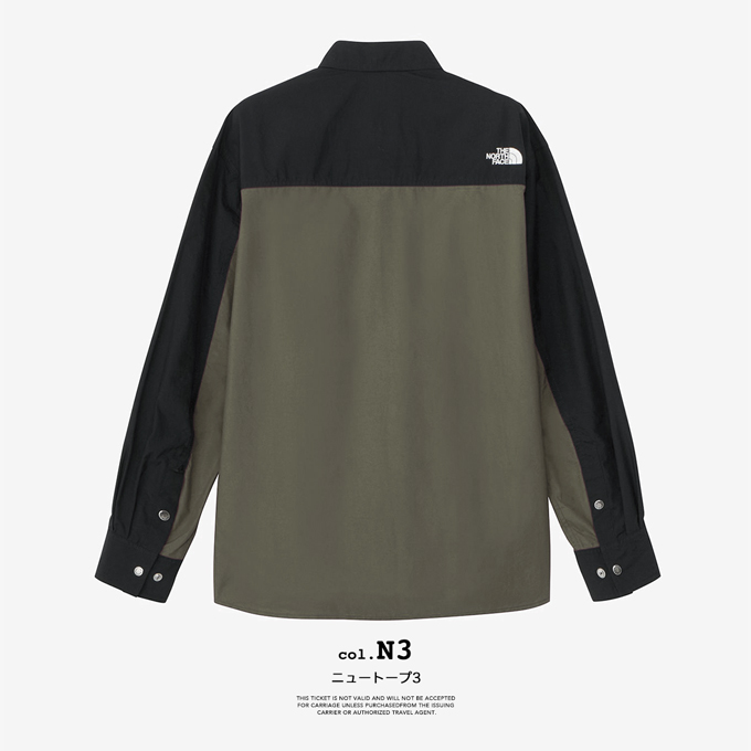 THE NORTH FACE（ザ ノースフェイス） L/S Nuptse Shirt ロング
