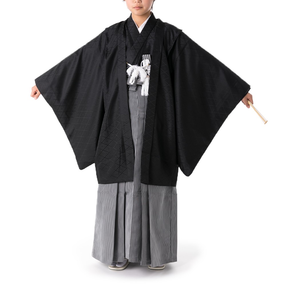 KYOETSU（京越） 紋付 羽織袴 七五三 卒業式 着物 男の子 袴 フル