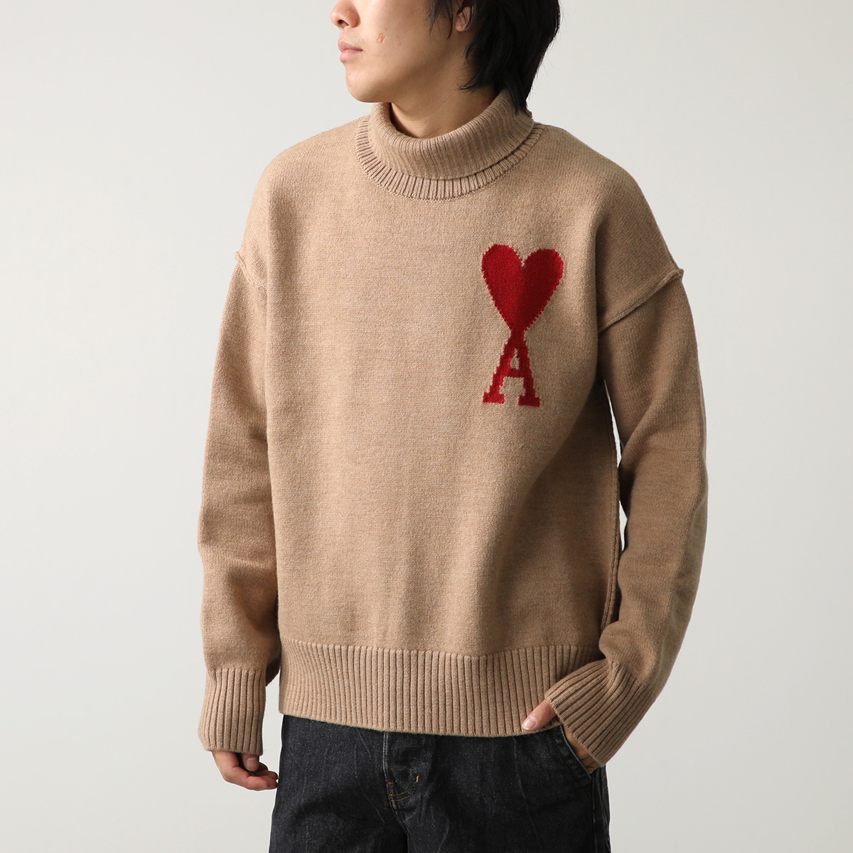 AMI Alexandre Mattiussi ami paris アミパリス セーター BFUKS406.018