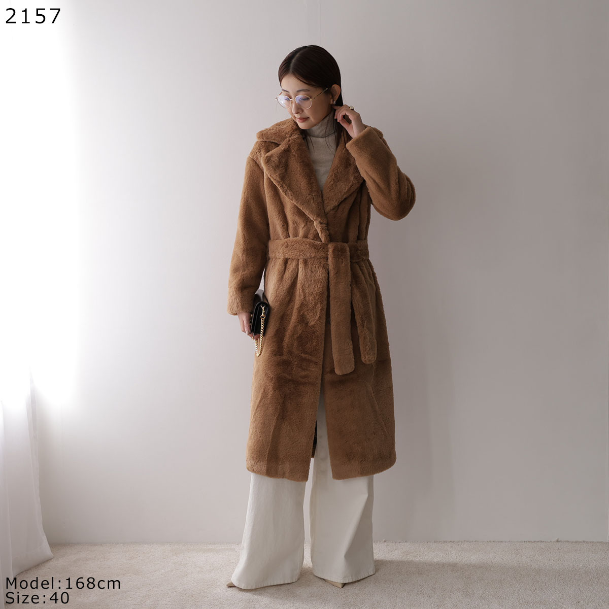 HERNO（ヘルノ） エコファーコート CA000586D 12422 レディース ロング