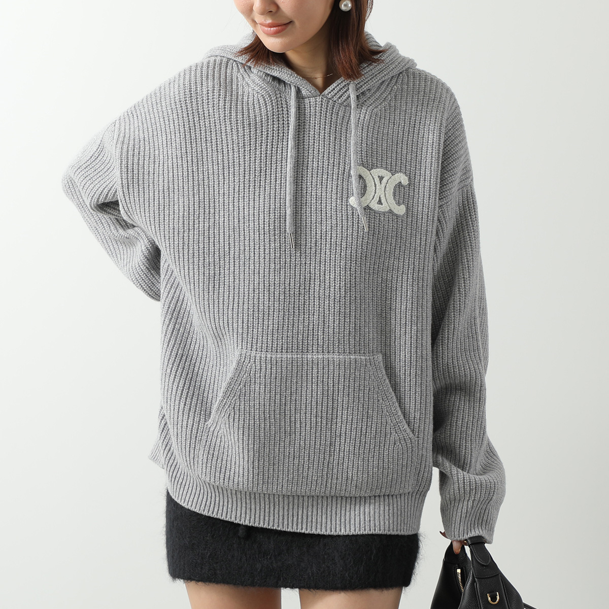CELINE（セリーヌ） ニットパーカー RY0FV0ZTQ.08GC レディース プル