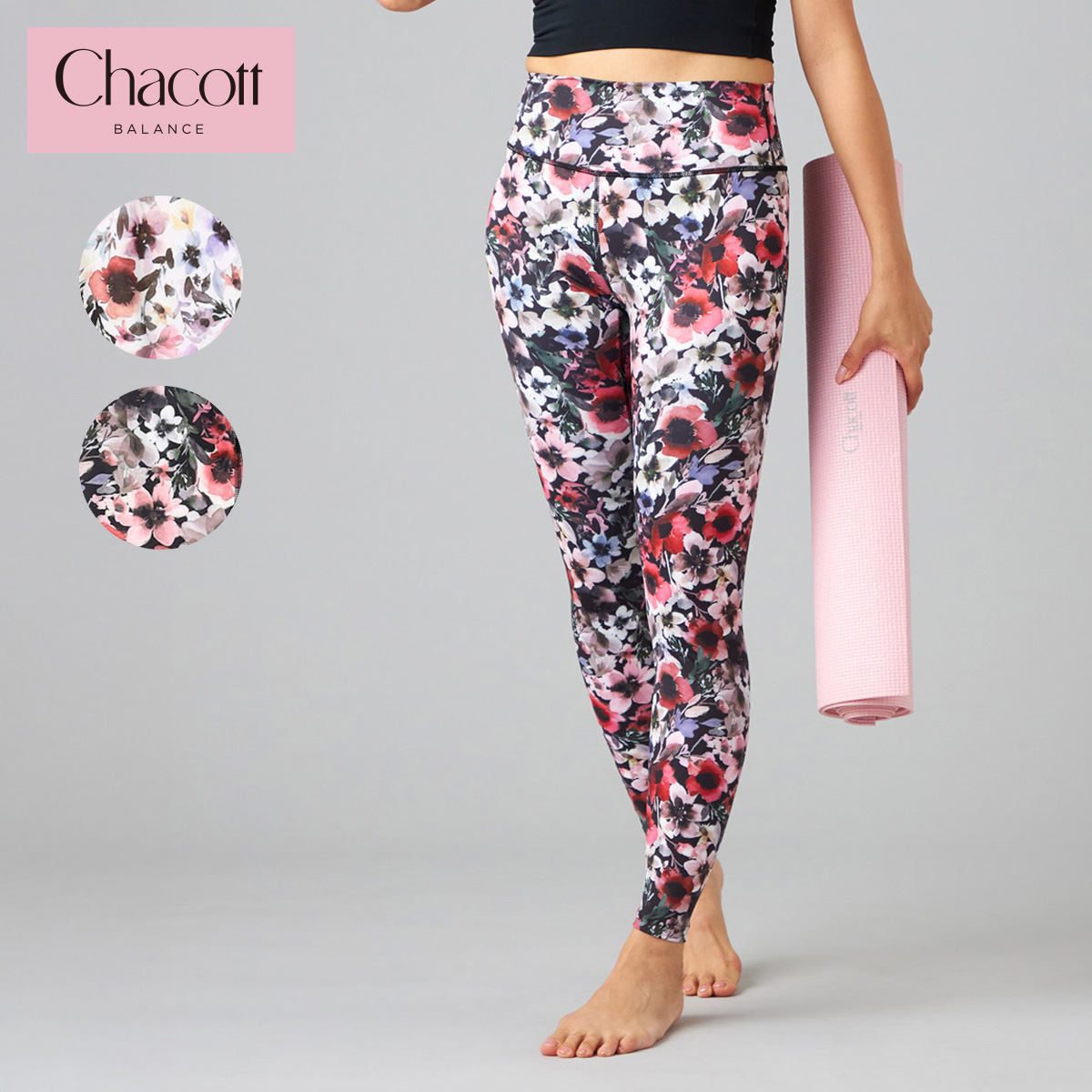 Chacott BALANCE チャコット ヨガウェア ボトムス ウォーターカラー