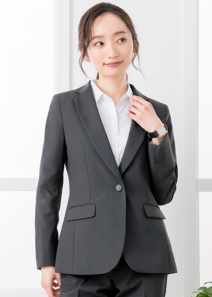ELENA（エレナ） ジャケット 単品 レディース ストレッチ ビジネス