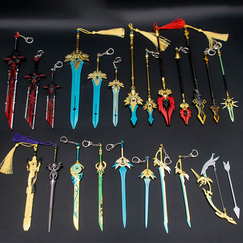 原神 げんしん genshin 飾り 剣 ミニ武器 キーホルダー コスプレ小物