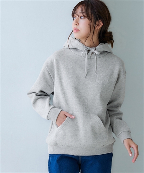 SMILELAND 大きいサイズ レディース トップス mozモズ裏起毛